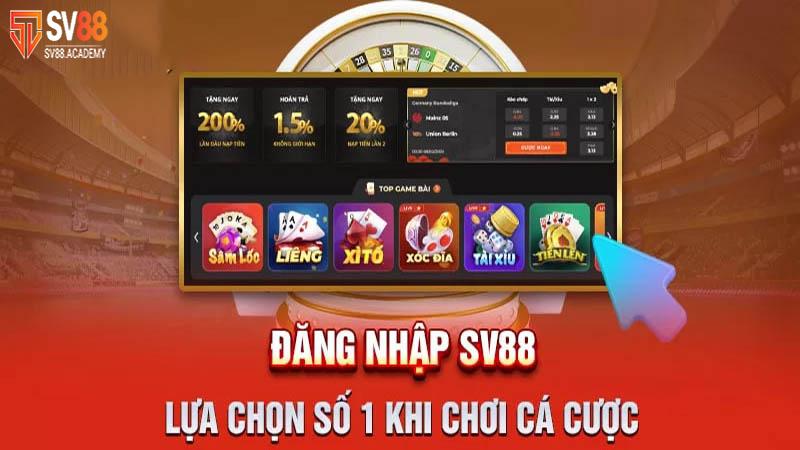 Cách đăng ký đăng nhập vào sv88 nhanh nhất